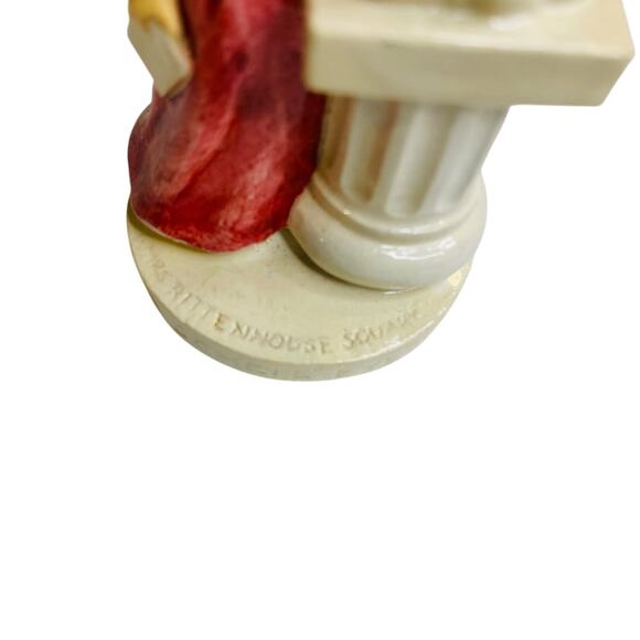 Sebastian Miniatures Figurine Mrs Rittenhouse Square Signed 3 Inch - Picture 4 of 8